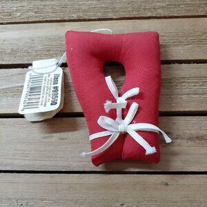Novelty Christmas Ornament Red Boating Life Vest Life Guard Gift